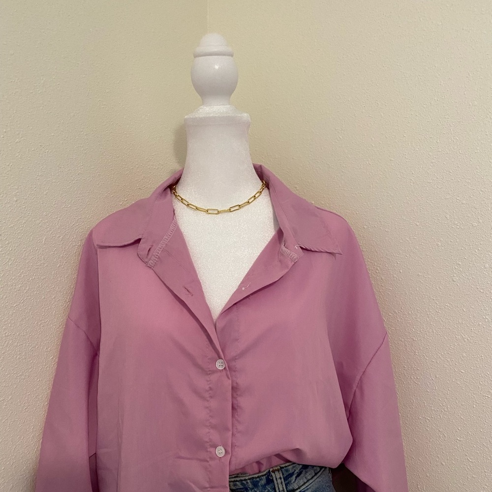 Storets Pink Button Down Top